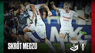 2. kolejka Betclic1Liga: Skrót meczu Kotwica Kołobrzeg - GKS Tychy 0:0