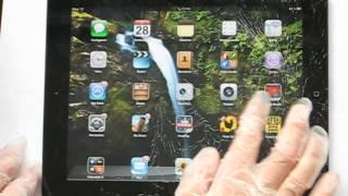 видео обзор битого Ipad от Apple  / video review Ipad by Apple