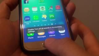 Samsung Galaxy S7: How to Enable / Disable All Sound