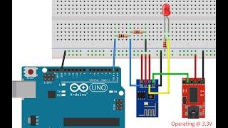 Demonstration - Sending Data From an Arduino to the ESP8266 via Serial