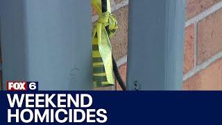 Milwaukee weekend homicides | FOX6 News Milwaukee