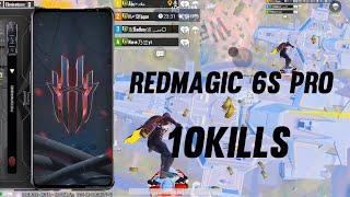 redmagic 6s pro PUBG mobile test fps gaming device #pubgmobile #ببجي #bgmi #gaming