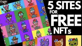 5 Websites That Give You FREE NFTs | Sell FREE NFTs & Make Money ($3500/NFT) | Make Money With NFTs