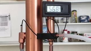 How to run the Still Spirits Turbo 500 Copper Condenser half way through distillation