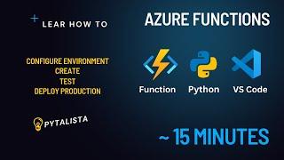 How to create and deploy Azure Function Using VS Code [Python]