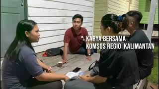 (2) Karya Bersama pelatihan KOMSOS Regio Kalimantan