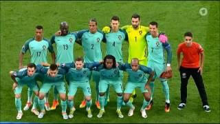 Portugal Wales 06.07.2016 Selfie mit Ronaldo Mannschaftsfoto