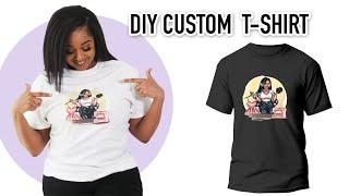 DIY Custom Print T-Shirts