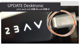 Desktronic jetzt auch mit USB-Anschlüssen