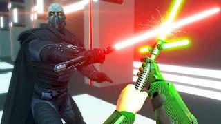 JEDI Takes on Powerful Sith Lord - Blade and Sorcery VR Mods