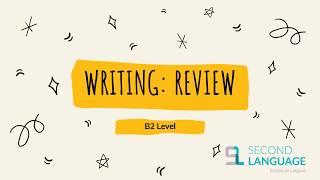 How to write a review (B2)