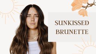 Sunkissed Brunette Tutorial