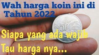 Wajib tahu harganya yang punya koin 50 rupiah burung cendrawasih tahun 1971