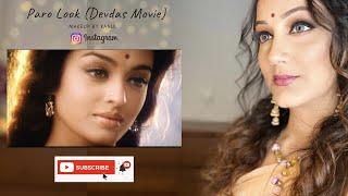 Paro look from DEVDAS movie | Aishwarya devdas look | Makeup tutorial| Makeup by Kanul