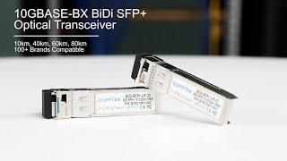 SFP+ 10G BiDi Optical Transceiver Compatible Module Testing on Dell S4112F-ON Switch | QSFPTEK