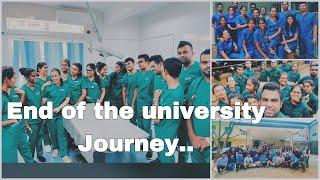 End of the University Journey️#vetstudent #veterinarymedicine #srilanka