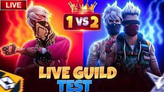 HARDEST GUILD TEST FF | FREE FIRE LIVE CUSTOM ROOM GIVEAWAY |FF LIVE TEAM CODE GIVEAWAY | #shortfeed