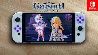 Genshin Impact | Nintendo Switch Oled Gameplay | Remote Play
