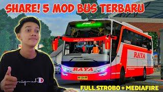 Share! 5 mod bus full animasi terbaru / Mod Bussid terbaru