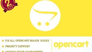 fix all opencart issues