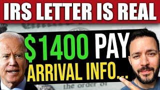 IT’S REAL! IRS Sending $1,400 Payments NOW… Arrival Info (Stimulus Check Update 2024)