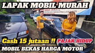 Lapak rumahan jual murah ‼️ Cash 15 jutaan pajak hidup ‼️ mobil bekas harga motor