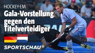 Deutschland - Niederlande Highlights Hockey-EM 2023 l Sportschau