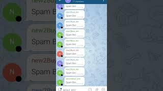 TELEGRAM SPAM BOT #SHORT #telegrambot