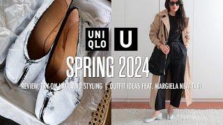 UNIQLO U SPRING SUMMER 2024 | Review, Try-On Haul and Styling | Outfit Ideas feat. Margiela New Tabi