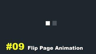 Pure CSS Flip Page Animation Effects 09