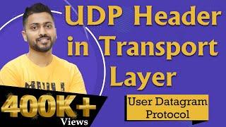 Lec-70: UDP (User Datagram Protocol) header in Computer Networks in Hindi