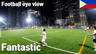 Luxury 11vs11 football in the Philippines eye view EP1