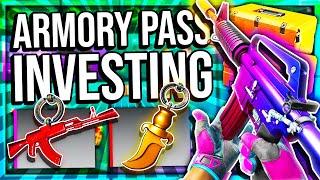 HOW TO PROFIT FROM THE ARMORY PASS SKINS (INVESTMENTS)