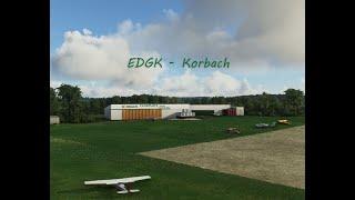 Flugplatz Korbach EDGK in MSFS 2020