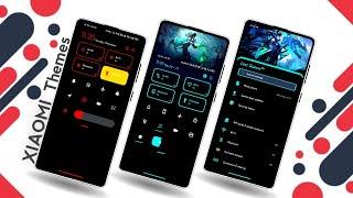 TOP 3 MIUI 12.5|13 Premium Themes | New THEMES | Special Pro features | Unique & free