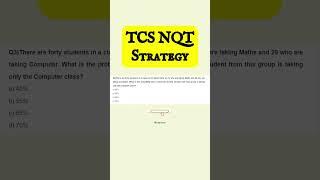 100%  | Tcs NQT 2024 Preparation