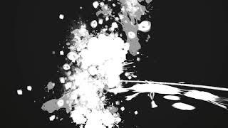 BLACK & WHITE INK DROP| HD BACKGROUND