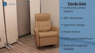 Fjords Oslo Relaxer recliner chair Features by The Back Store