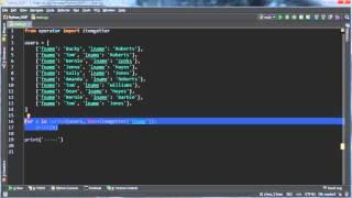 Python Programming Tutorial - 55 - Dictionary Multiple Key Sort