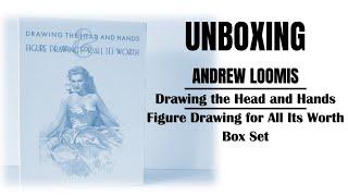 Unboxing - Andrew Loomis Drawing the Head and Hands & Figure Drawing for All Its Worth Box Set