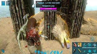 Ark Mobile How To Tame A Griffin (Without Kibble) | How To Gain A Griffin Respect | Alpha Raptor