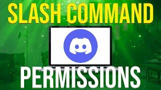 How To Change Slash Command Permissions On Discord (NEW!)