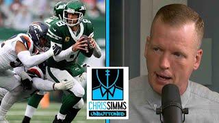 Denver Broncos' 'gutsy' defense disrupts Aaron Rodgers, Jets | Chris Simms Unbuttoned | NFL on NBC