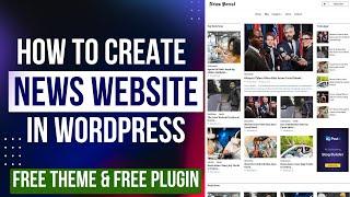 How to Create News Website in WordPress Using Free Plugin | PostX Review