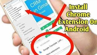 How To Add Chrome Extensions On Android Using Yandex