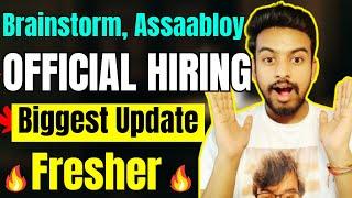 Biggest Hiring ! OFF Campus Drive | 2025, 2024, 2023 Batch Hiring | Fresher Jobs