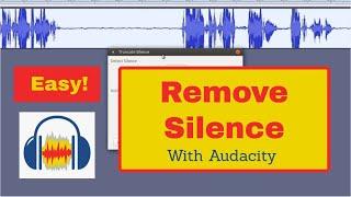 How to remove silence from an audio recording with Audacity