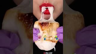 Roasted marshmallow eating sound ASMR