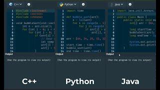 Python vs C++ vs Java (Speed Comparison)