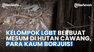 VIRAL! Ada Kelompok LGBT Mesum di Hutan Kota Cawang dari Orang High Class, Bawa Mobil Mewah